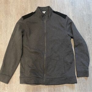 Men's XL Calvin Klein Quarter Zip Gray Sweatshirt